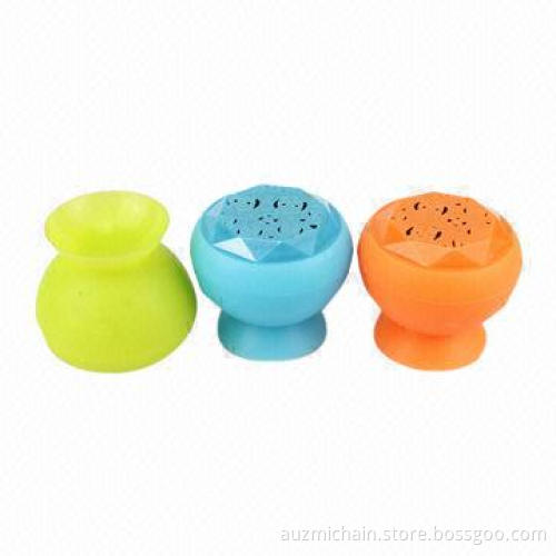 Bluetooth 3.0 Hi-Fi Silicone Sucker Wireless Speakers with Handsfree Function